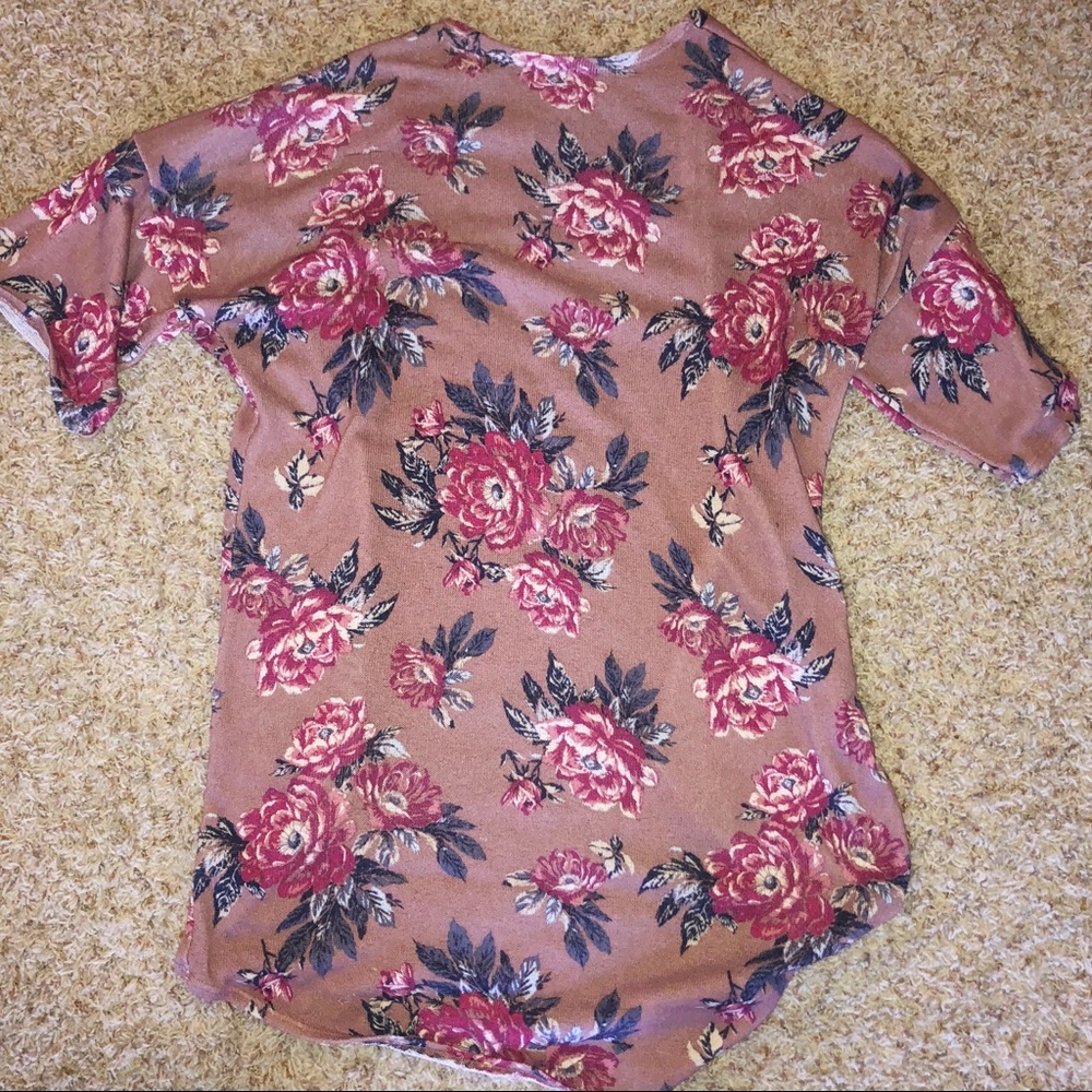 Floral cardigan